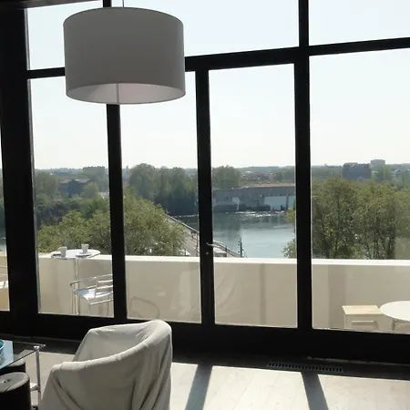 Apartment Loft Vue Fleuve Garonne Parking Gratuit